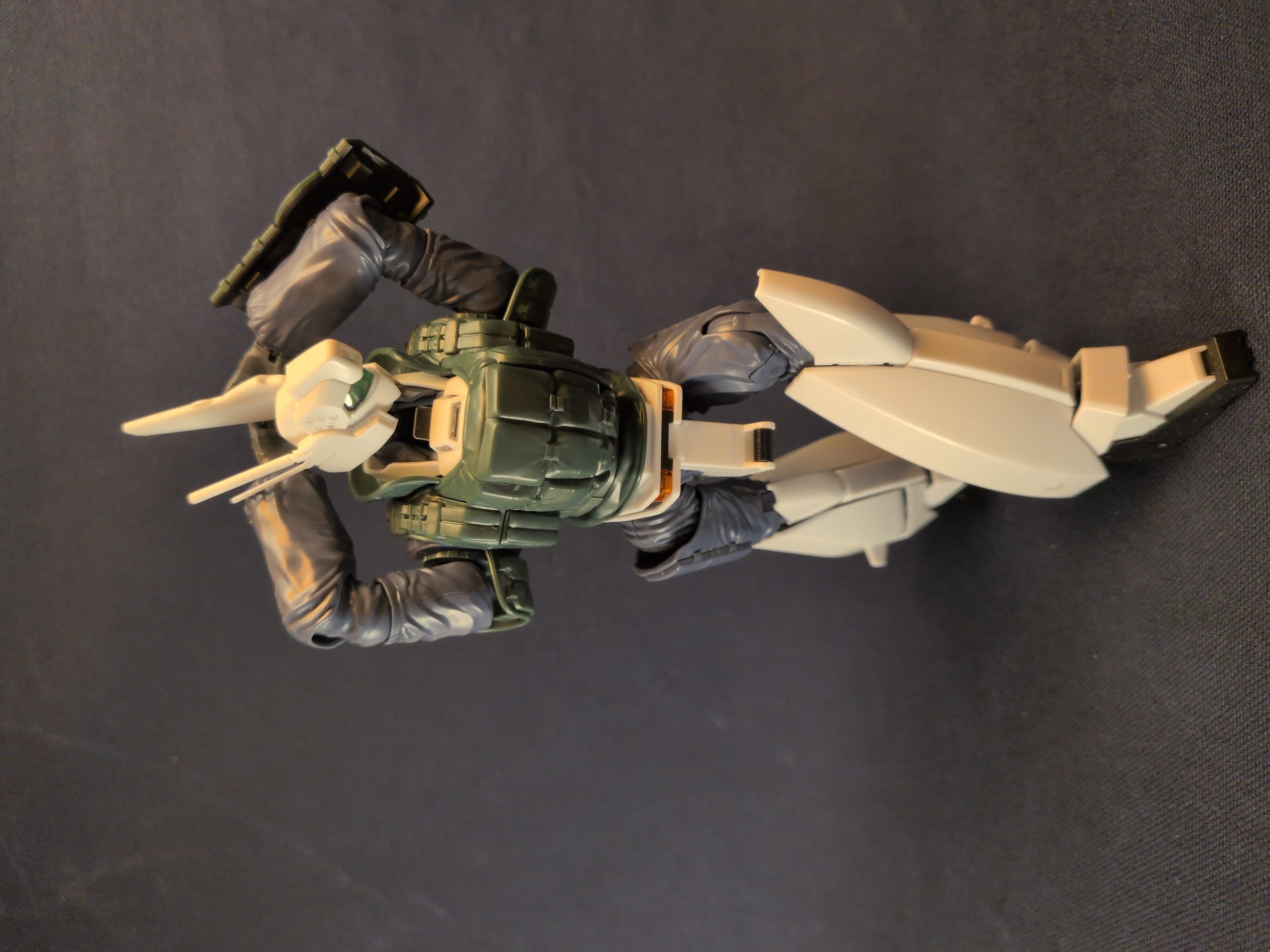 patlabor legs in line, hands behind head