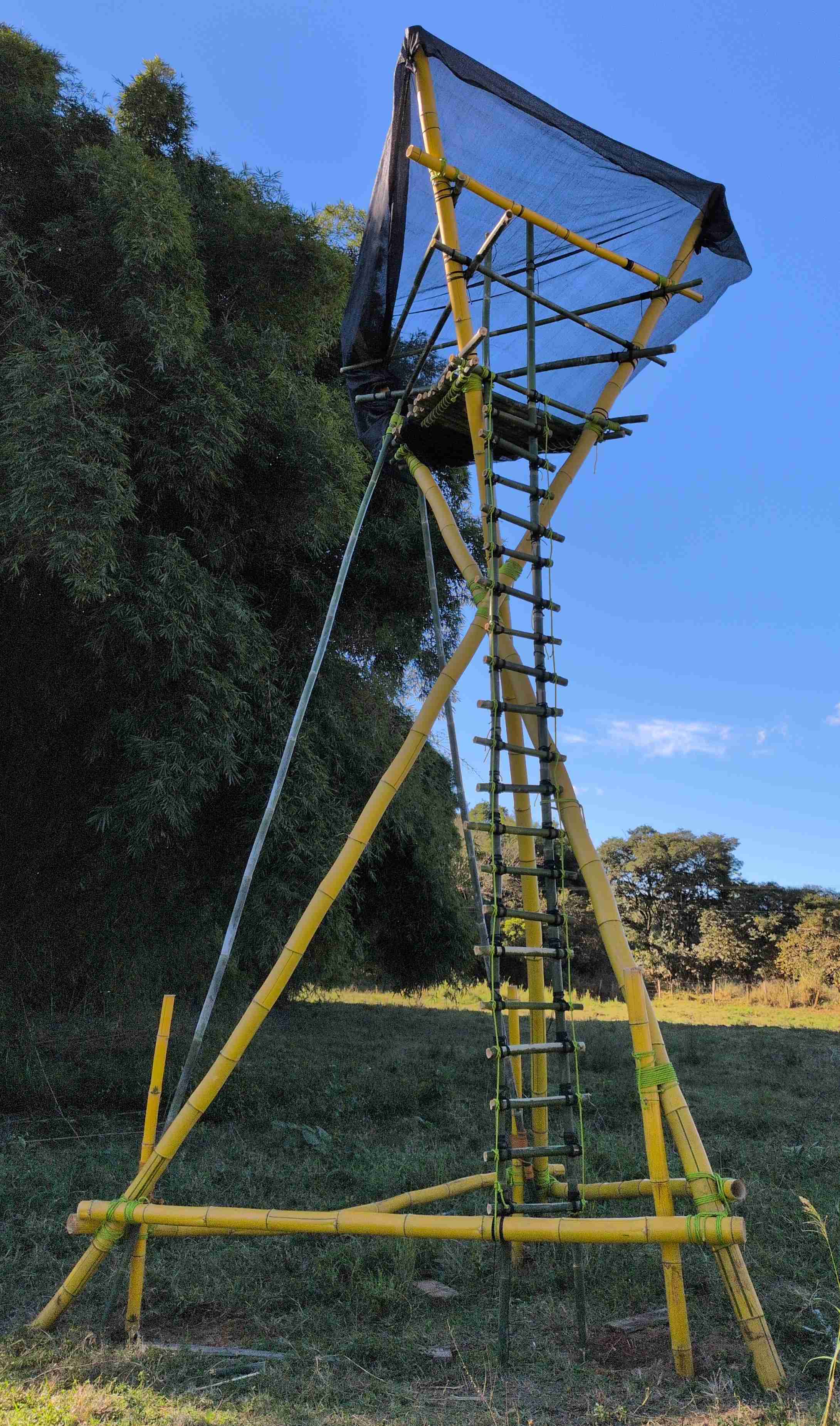 The finished tower
